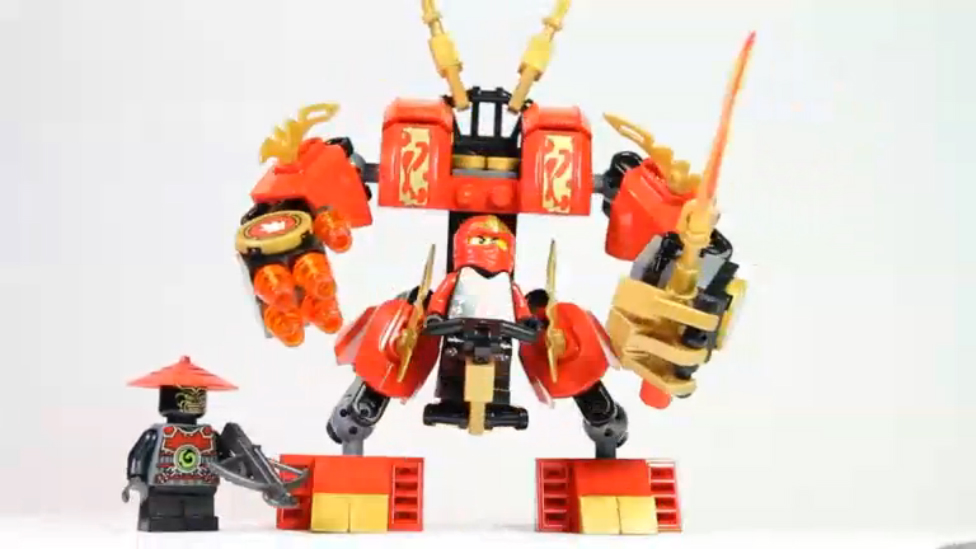 Lego Ninjago 70500 Kai's Fire Mech - Lego Speed Build