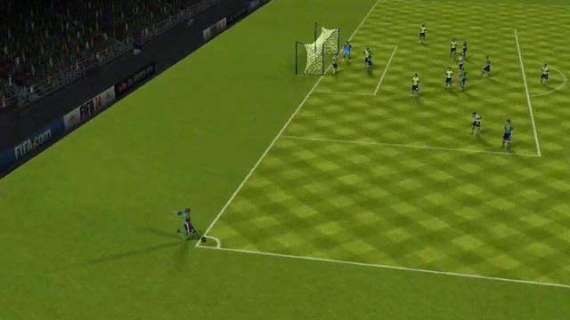 FIFA 14 Красочный удар головой с углового!!! 🐯 смотреть онлайн