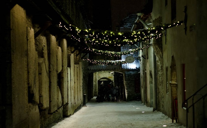 Катарина Кяйк. Короткий видеообзор. История известной достопримечательности Старого города. Эстония. смотреть онлайн