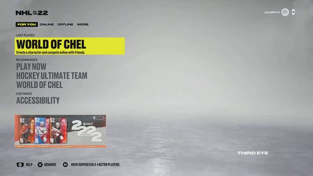 NHL 22 - MAIN MENU (The Vaccines - Wanderlust) (PS5) смотреть онлайн