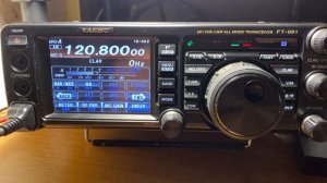 Yaesu FT991 прием авиадиапазона