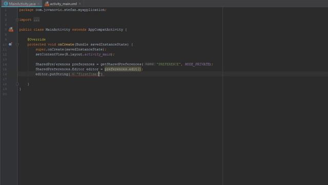 Show Activity Once when Application Running for the First Time смотреть онлайн