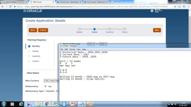 Creating Oracle PBCS Standard Application | PBCS Tutorial смотреть онлайн
