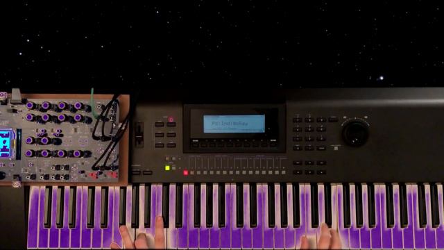 E520 Hyperion Processor + Yamaha W5 = Ambient Space Music | "Indigo Ray" by Moot Booxle смотреть онлайн