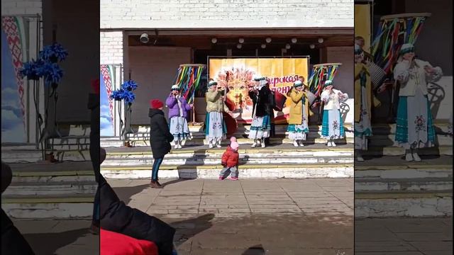 "Широкая Масленица" в Фариново / Полоцкий район / 5.03.2022 смотреть онлайн