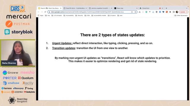 React 18: New features and updates by Neha Sharma смотреть онлайн