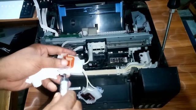 Epson L3110 L3150 ink damper cleaning смотреть онлайн