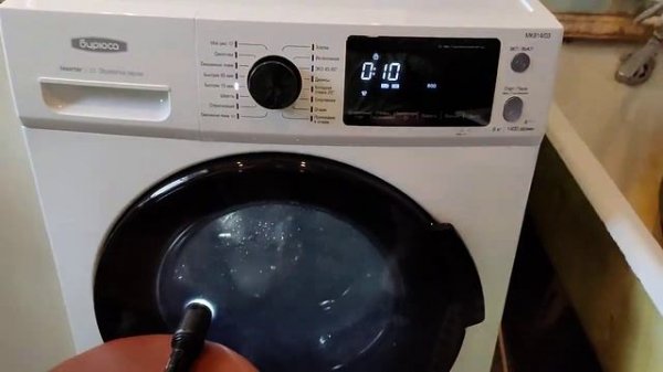 Стиральная Машина Бирюса WM-MK814/03 ( Первое включение )
