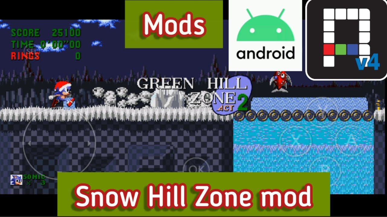 Winter Hill Zone mod For Sonic Forever (Doesn't work 1.5.0) Decompilation RSDKv4 Android Tutorial смотреть онлайн