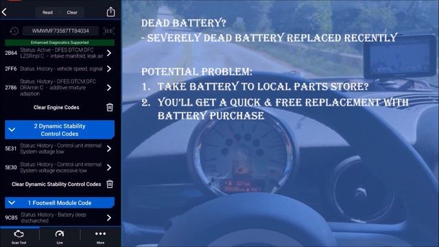 How To Resolve Multiple Diagnostic Trouble Codes DTC's: '06-'15 Mini Cooper With Low Voltage Issues смотреть онлайн