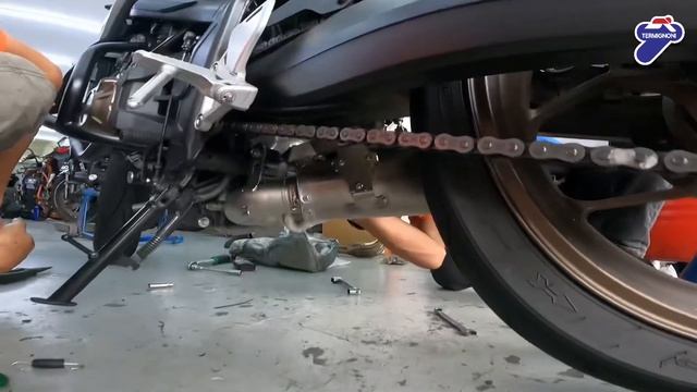 TERMIGNONI FOR HONDA CB650R / CBR650R #installation #fullsystem #exhaust #termignoni #cb650r #fyp