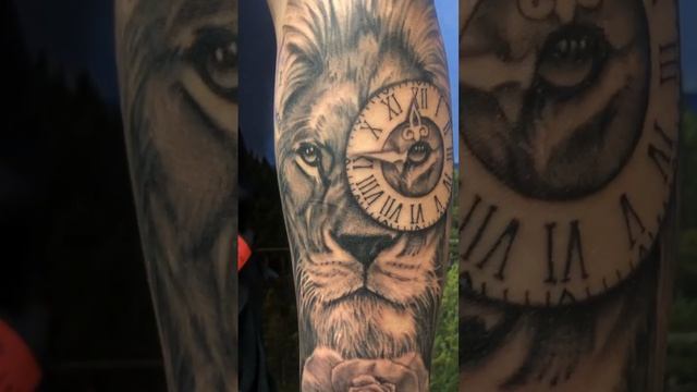 Got to do this lion tattoo today ?? смотреть онлайн
