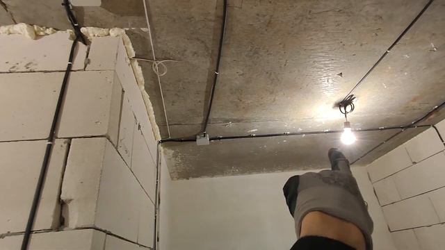 Монтаж электропроводки в ЖК Линии. Ростов-на-Дону смотреть онлайн