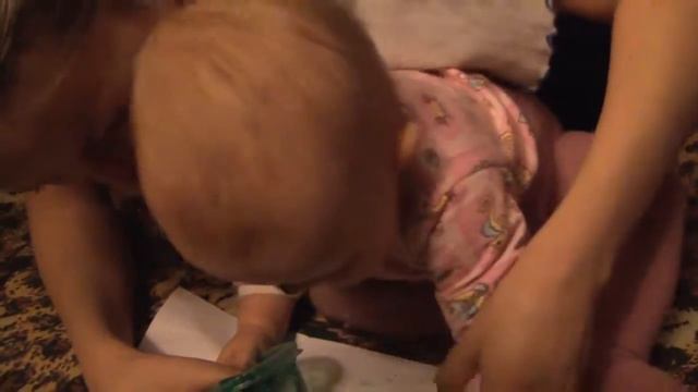 #004: рисуем (варвара с мамой рисуют) смотреть онлайн