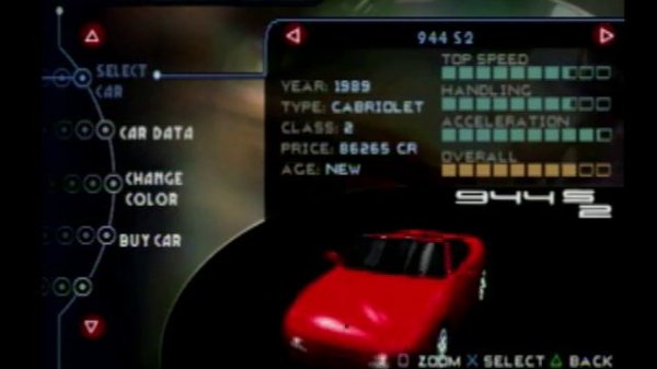 Need For Speed Porsche Unleashed - Golden Era Menu Music