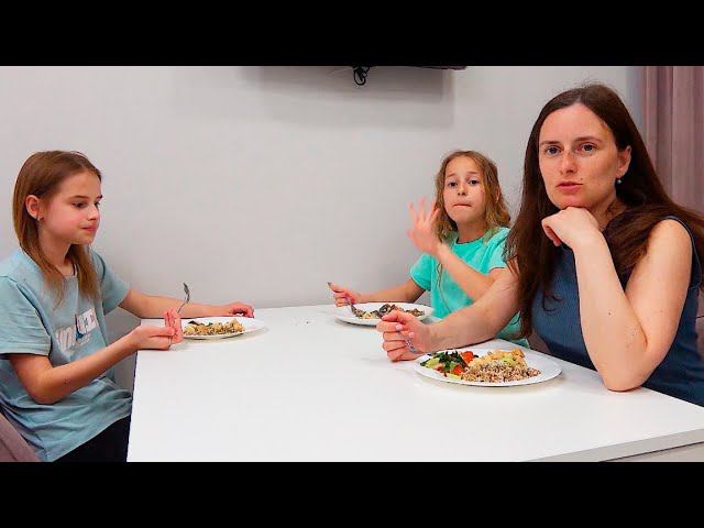 ВЛОГ Мой день с двумя детьми Готовлю ужин смотреть онлайн