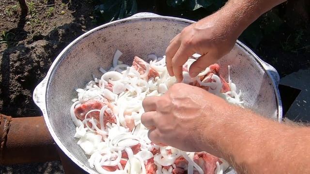 СЫРНЕ(СИРНЕ) В КАЗАНЕ НА СВЕЖЕМ ВОЗДУХЕ|КАЗАХСКАЯ КУХНЯ|БЛЮДО КОЧЕВНИКОВ смотреть онлайн