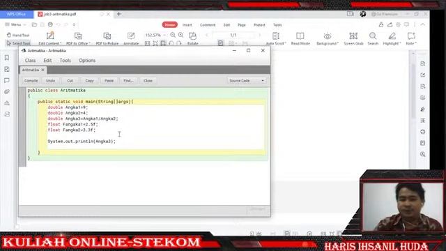 PBO-Aritmatika Kuliah Online Progdi Manajemen Informatika Universitas STEKOM смотреть онлайн