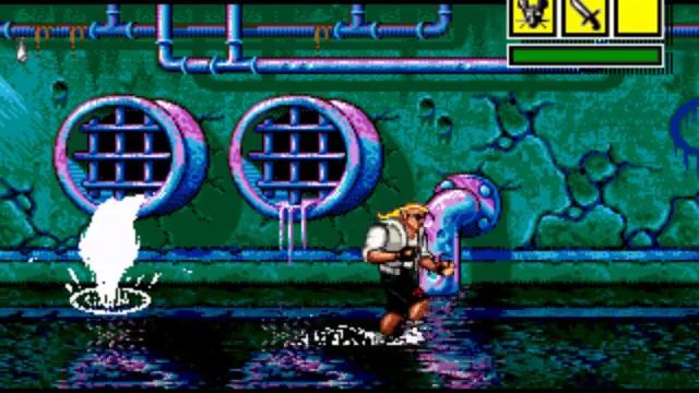 Комикс Зона (Comix Zone) SEGA смотреть онлайн