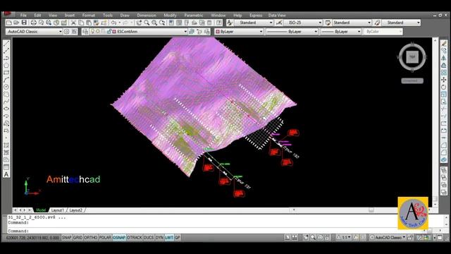 How to Convert 3d drawing to 2D drawing in Autocad смотреть онлайн