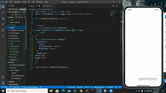 React Native Video#7 - Show Image смотреть онлайн