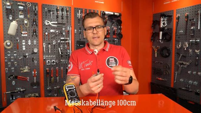 KS TOOLS 150.1495 Digital Multimeter inkl. Prüfspitzen смотреть онлайн