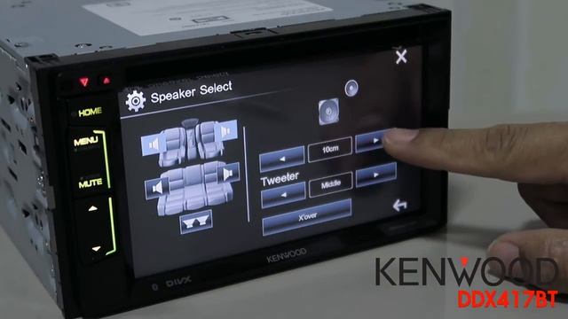 Tip&Trick KENWOOD DDX417BT Speaker X'over