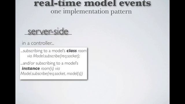 Building a Sails Application: Ep21 - Integrating socket.io and sails using real time model events. смотреть онлайн