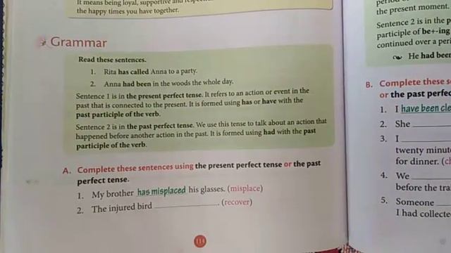 English Grammar class 6th, part A смотреть онлайн