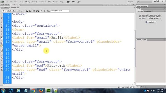 Bootstrap Forms смотреть онлайн