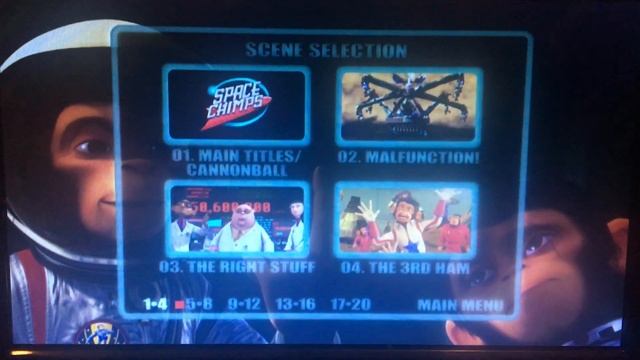 Space Chimps DVD Menu Walkthrough смотреть онлайн