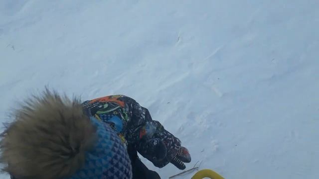 Катание на снегокате. Петропавловск 2019! смотреть онлайн