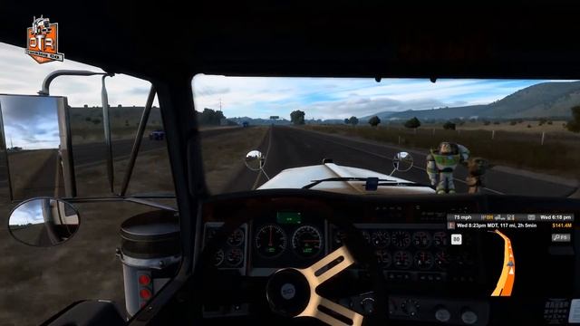SUNDAY MILES ! | AMERICAN TRUCK SIMULATOR | OTR TRUCKING CO. смотреть онлайн