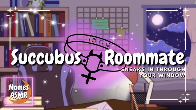 ASMR 18+| Your Succubus Roommate Sneaks in Through Your Window [Shy Listener][Patreon Preview][F4A] смотреть онлайн