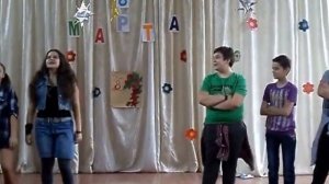 Танец на 8 марта в стиле 90-Х ( 7 класс)