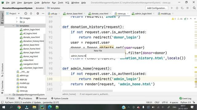 #17 Python Django Project || Donation Management System || Hindi смотреть онлайн