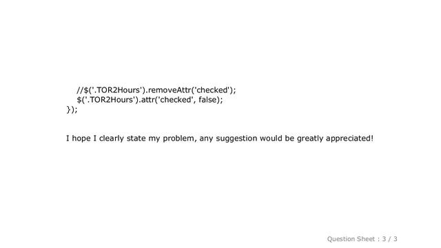 jQuery : How to Uncheck A radio button смотреть онлайн