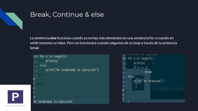 Curso Python 3 | 16-Break Continue & else смотреть онлайн