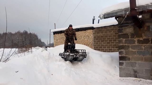 снегоход самодельный(2) смотреть онлайн