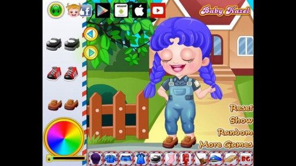 Dress Up Games For Girls To Play By Baby Hazel Games For Kids - Artist Dress Up