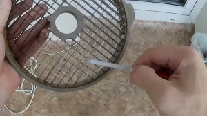 Способ заточки сетки для резки овощей Robot Coupe