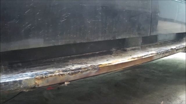 Как снять бак на Патриоте, как переварить порог без полуавтомата, ремонт на даче+готовлю цепи.... смотреть онлайн