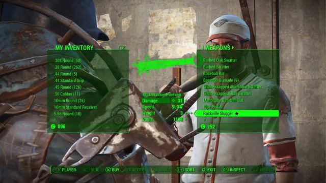Fallout 4 | How To Get The Rockville Slugger | Advanced Melee Weapon смотреть онлайн