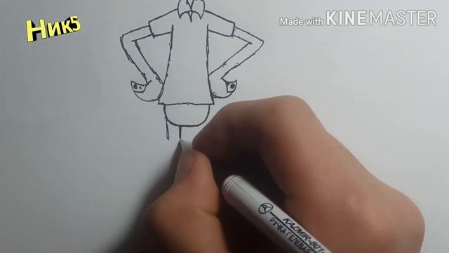 Как нарисовать Сквидварда смотреть онлайн