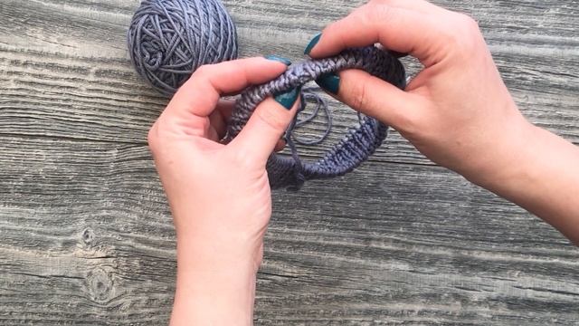 Фабричный Наборный Край. 2 Способа Вязания Спицами. Переход с резинки 1х1 на 2х2. Вязание по кругу. смотреть онлайн