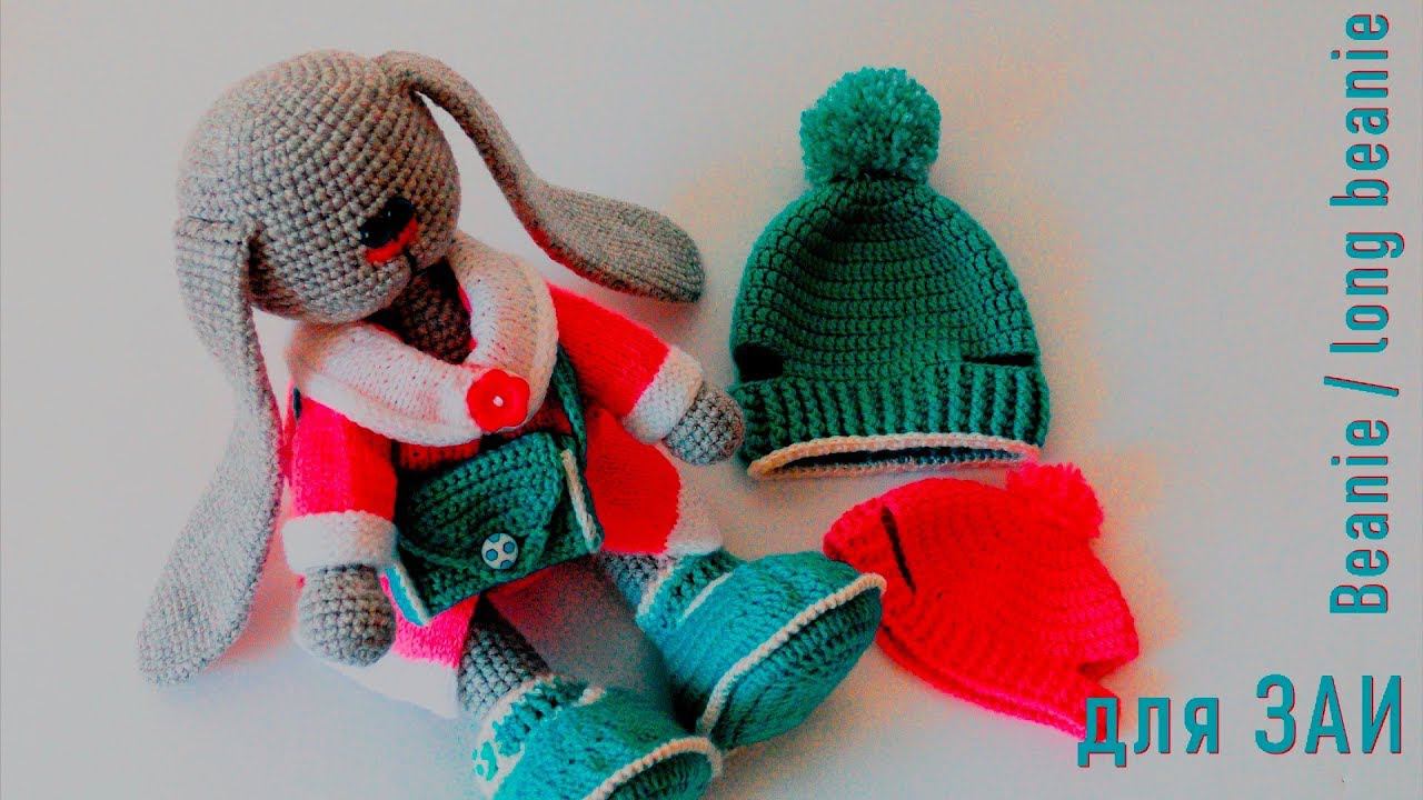 #247. ЗАЯ. Голубая шапочка крючком. смотреть онлайн