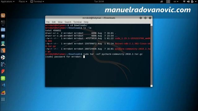 Kali Linux - 5. How to Install PyCharm Community Edition to Kali Linux смотреть онлайн