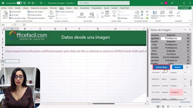 Cómo convertir de una imagen a una tabla en #excel смотреть онлайн