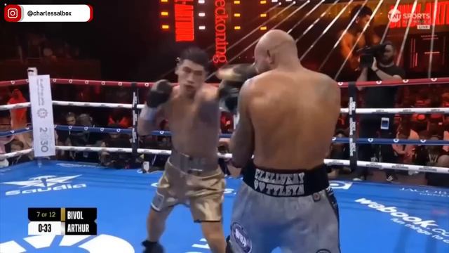 DMITRY BIVOL (RUSSIA) vs LYNDON ARTHUR (UK) FULL FIGHT смотреть онлайн