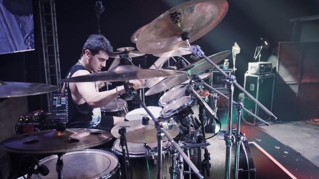 ANGRA - UNHOLY WARS - (DRUM CAM) - Live In Recife, Brasil - 2022